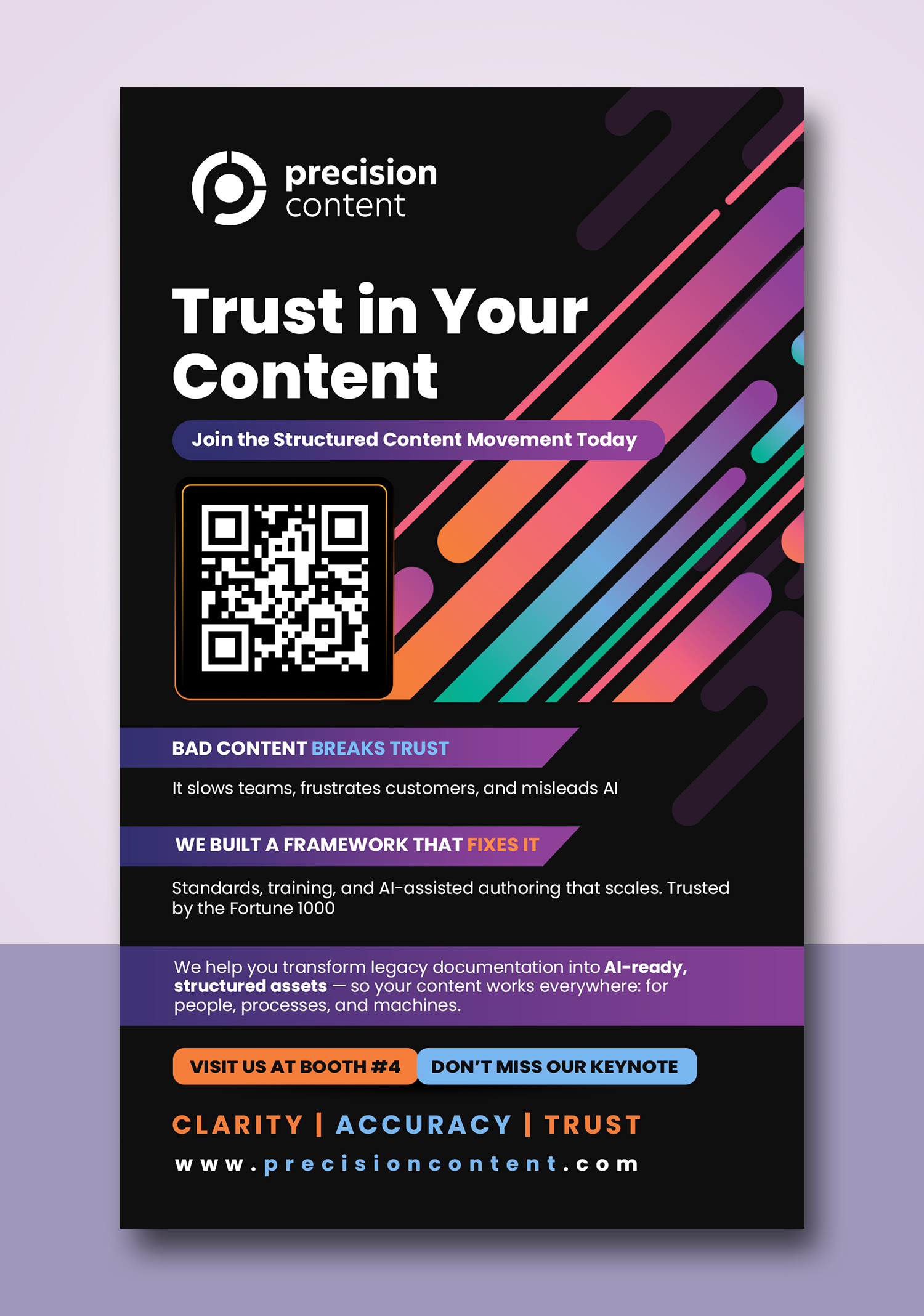 Flyer Design by debdesign for Precision Content Authoring Solutions | Design #36059636