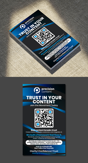 Flyer Design by 123graphics for Precision Content Authoring Solutions | Design: #36053724