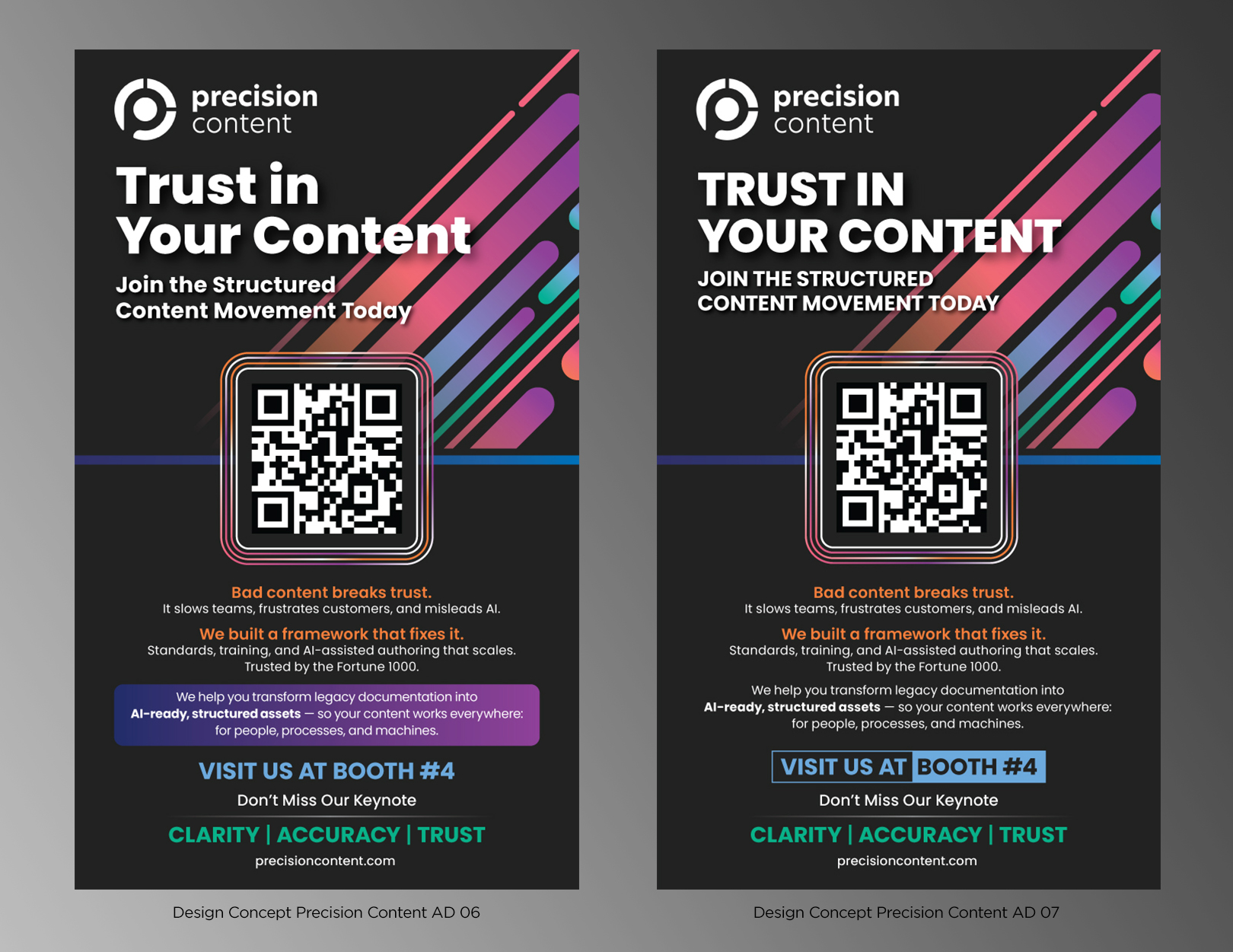 Design de Flyer par D Creative pour Precision Content Authoring Solutions | Design #36056326