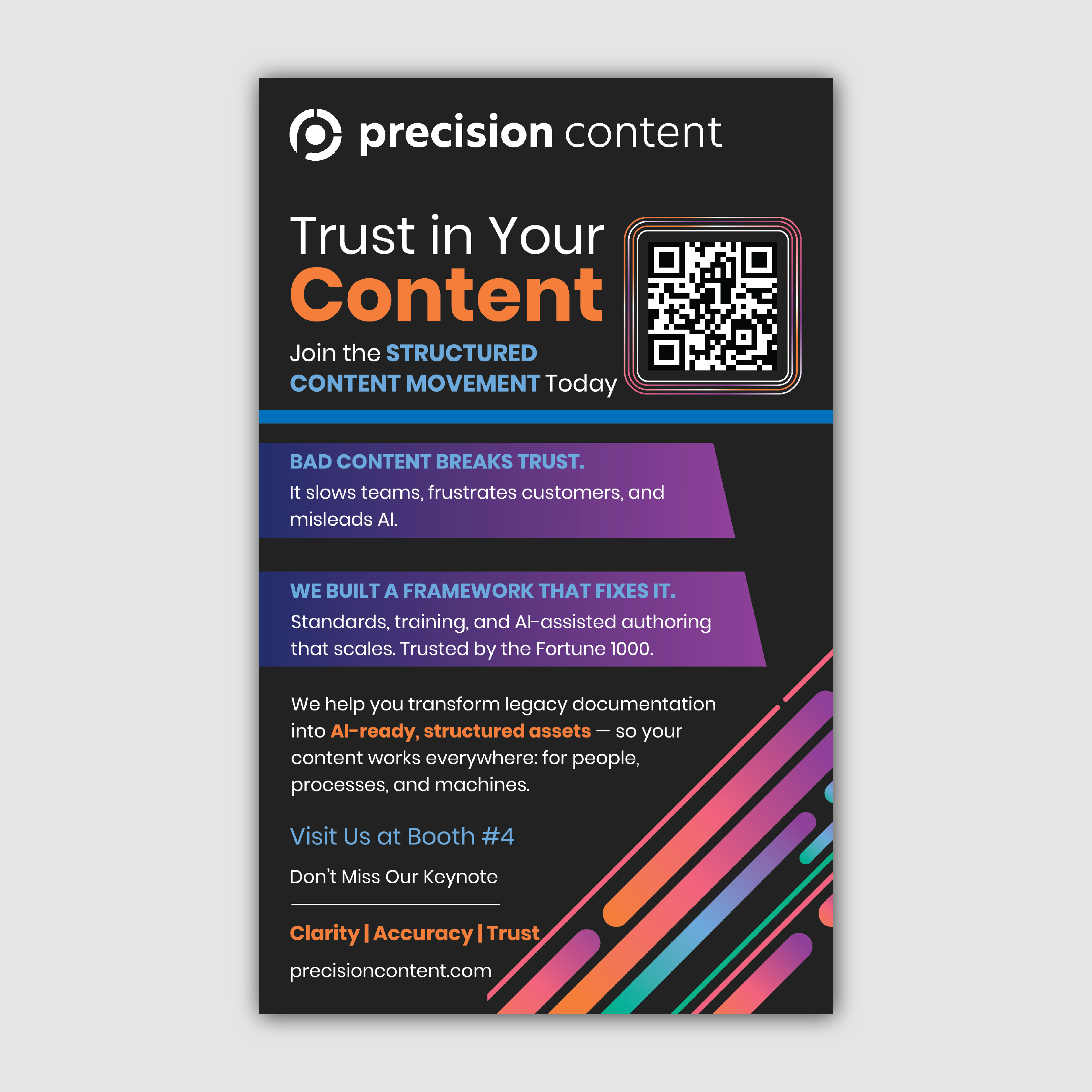 Diseño de Flyer por Bidita Saha para Precision Content Authoring Solutions | Diseño #36056273
