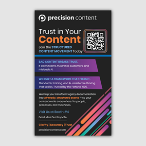 Flyer Design by Bidita Saha for Precision Content Authoring Solutions | Design: #36056273