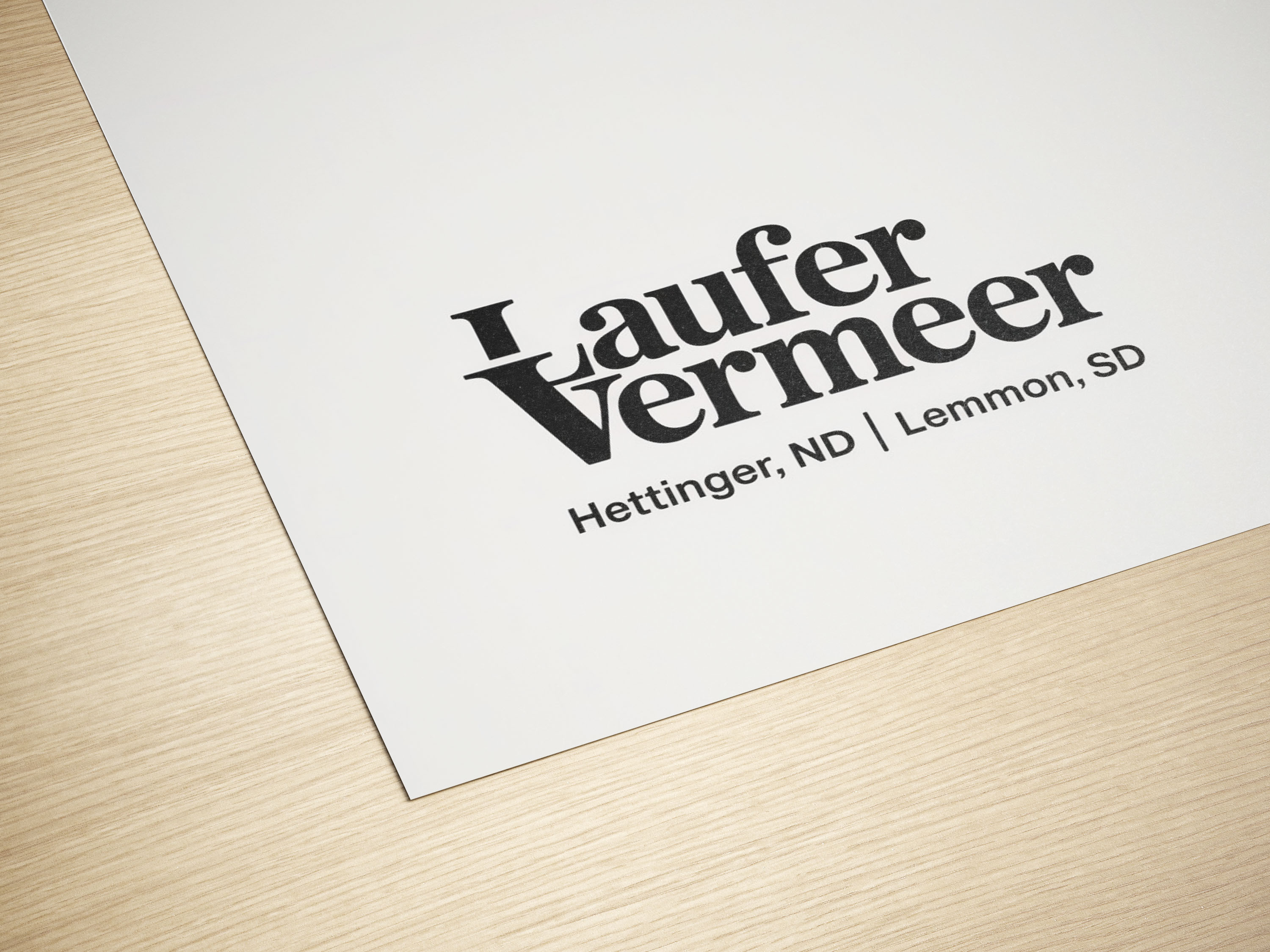 Logo Design by PixelCraft Designs for Laufer Vermeer | Design #36060223