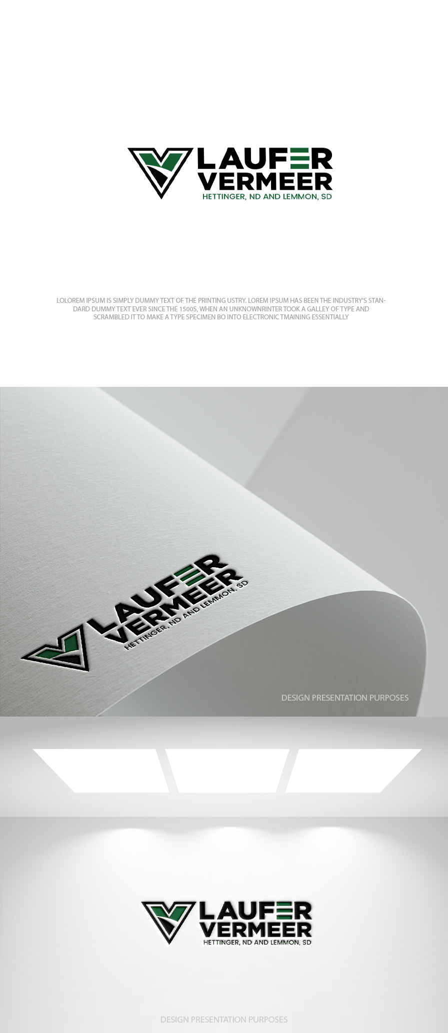 Design de Logo par zebronicgraphic pour Laufer Vermeer | Design #36054698