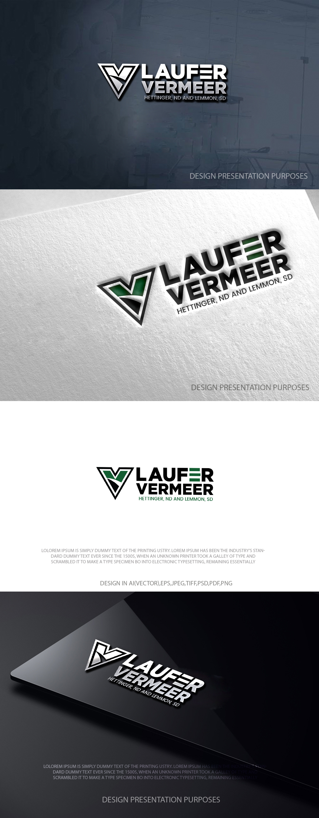 Logo-Design von zebronicgraphic für Laufer Vermeer | Design #36054699