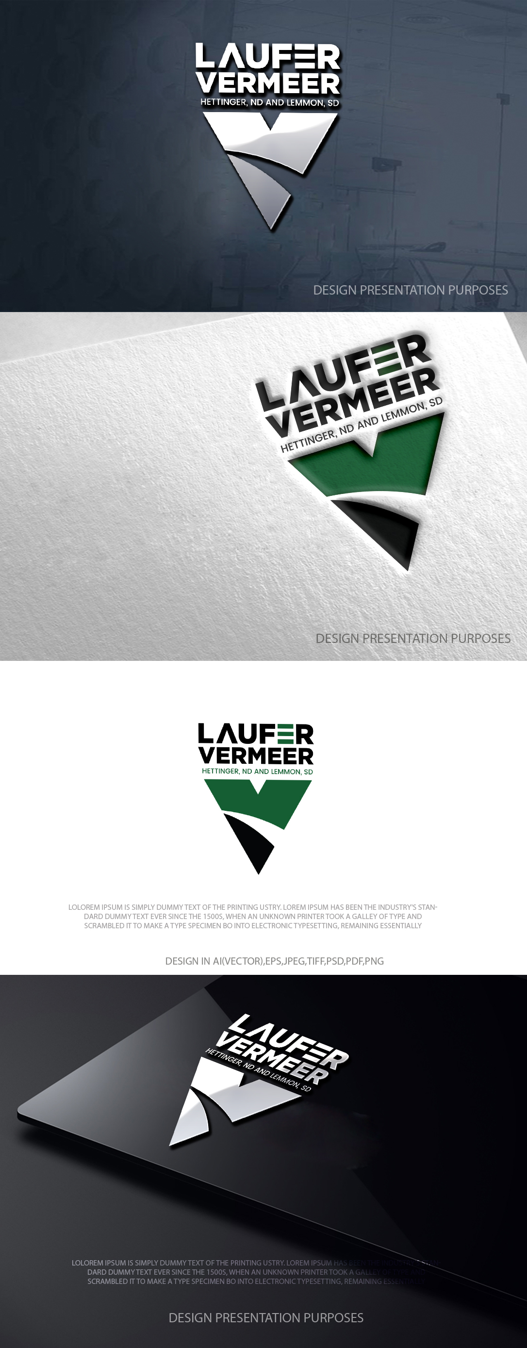 Logo Design by zebronicgraphic for Laufer Vermeer | Design #36054700