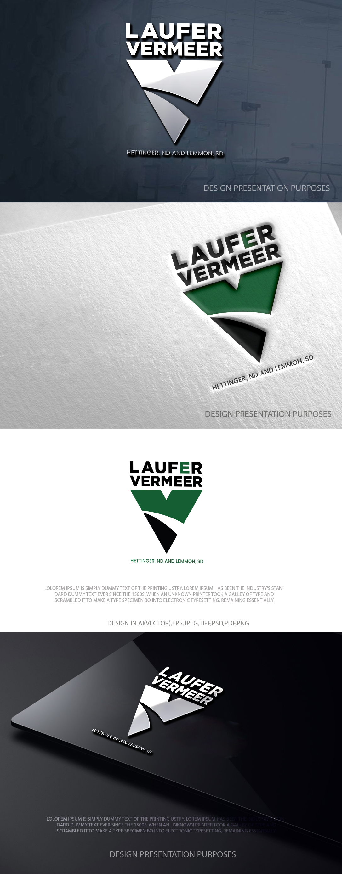 Logo Design by zebronicgraphic for Laufer Vermeer | Design #36055938