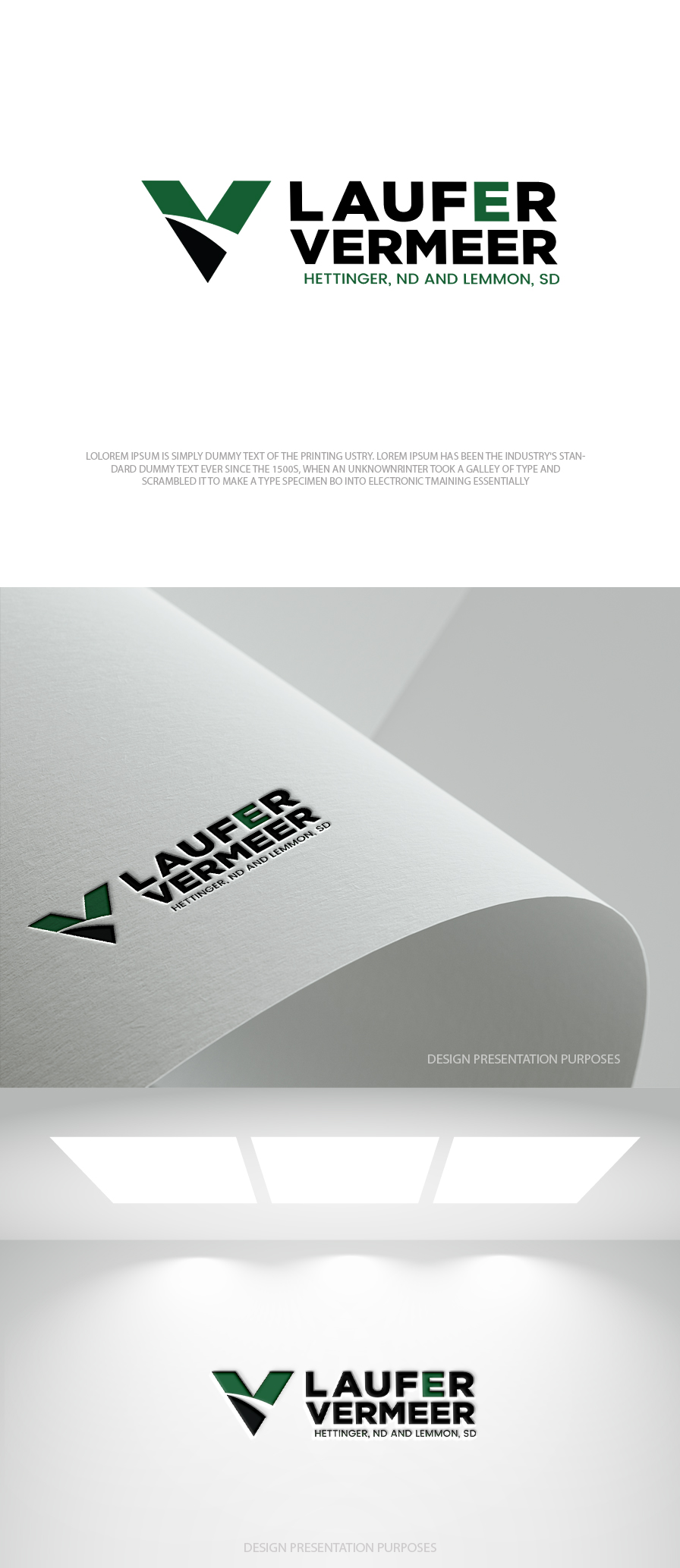 Logo Design by zebronicgraphic for Laufer Vermeer | Design #36055987