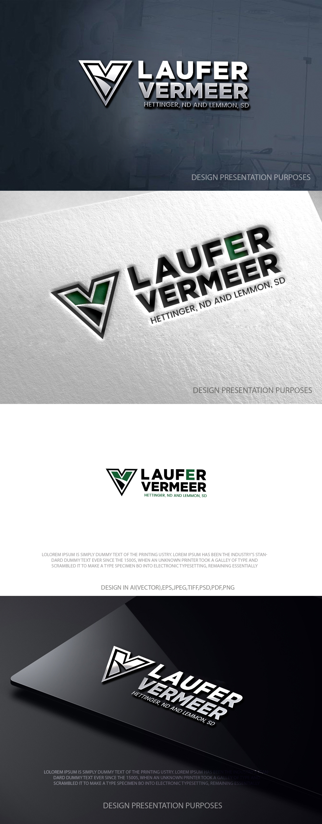 Logo Design by zebronicgraphic for Laufer Vermeer | Design #36055988