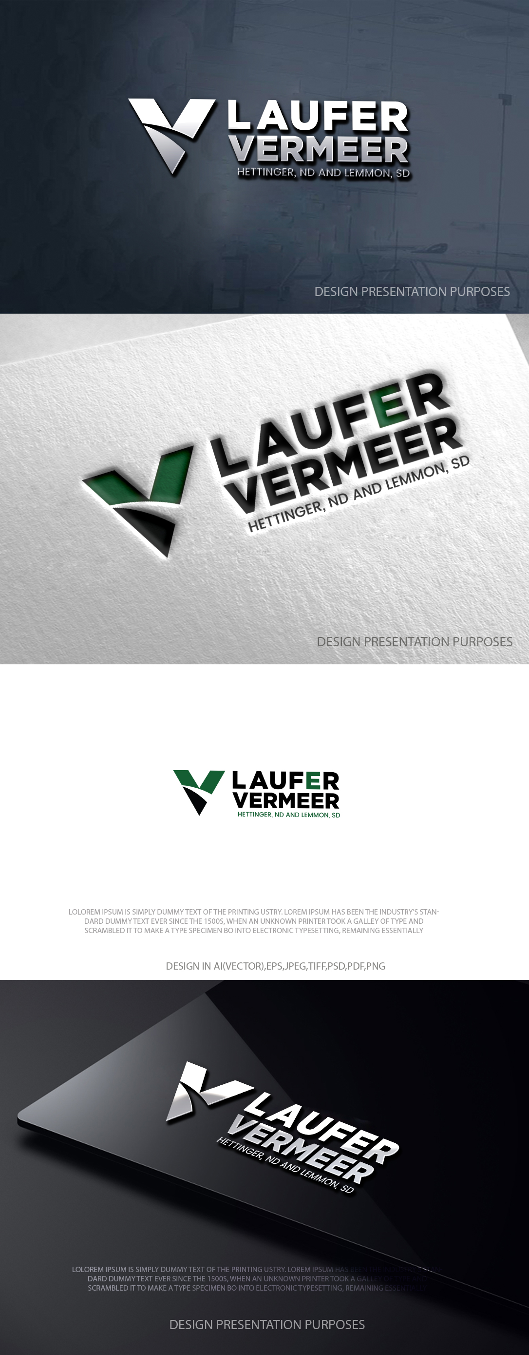Logo Design by zebronicgraphic for Laufer Vermeer | Design #36055989