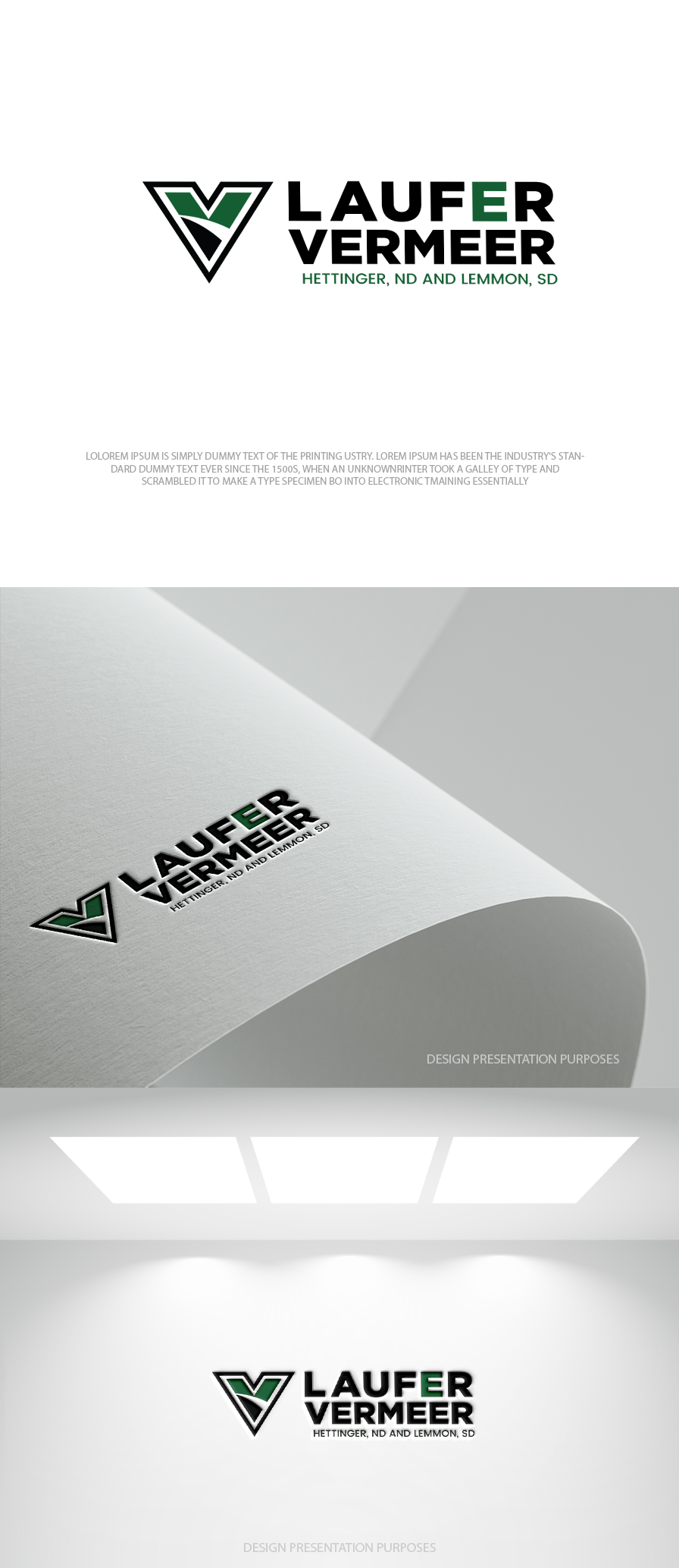 Logo-Design von zebronicgraphic für Laufer Vermeer | Design #36055990