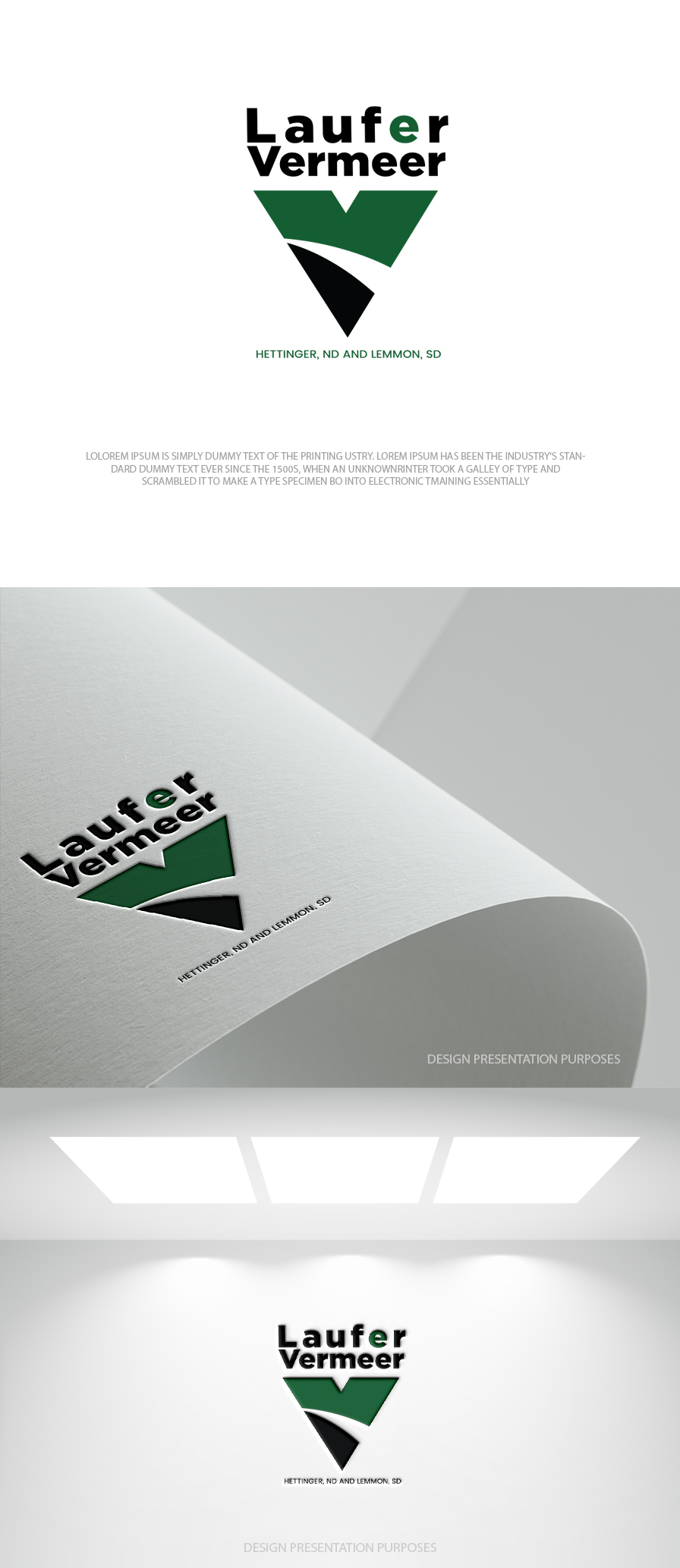 Logo Design by zebronicgraphic for Laufer Vermeer | Design #36056261