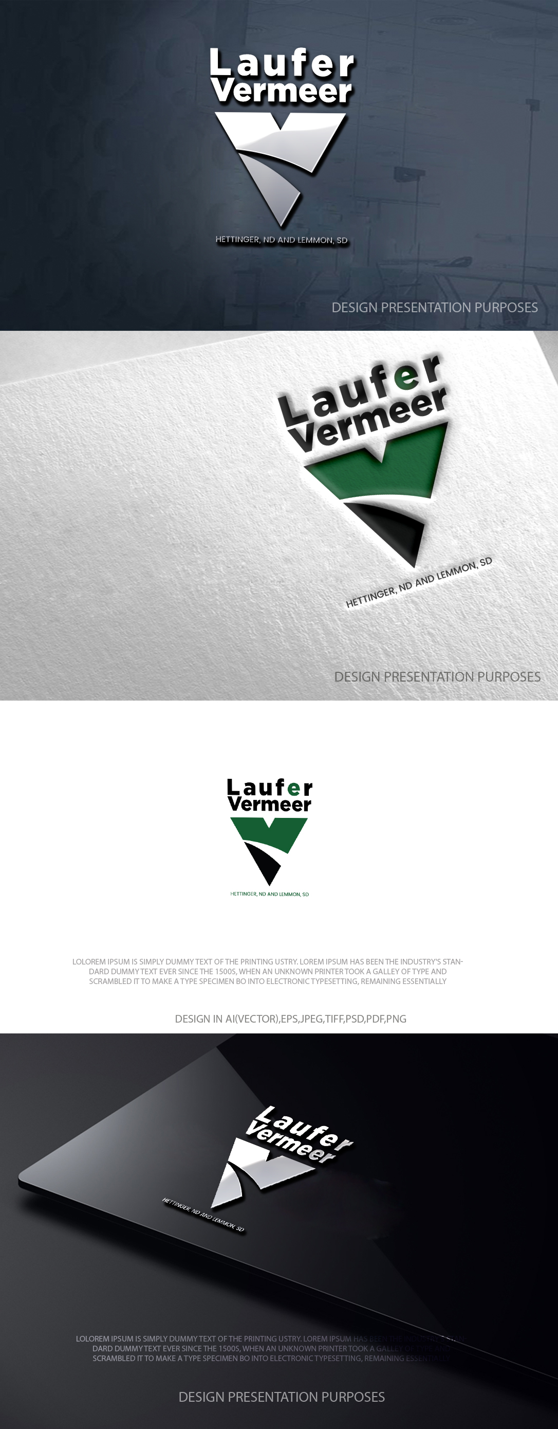 Logo Design by zebronicgraphic for Laufer Vermeer | Design #36056262