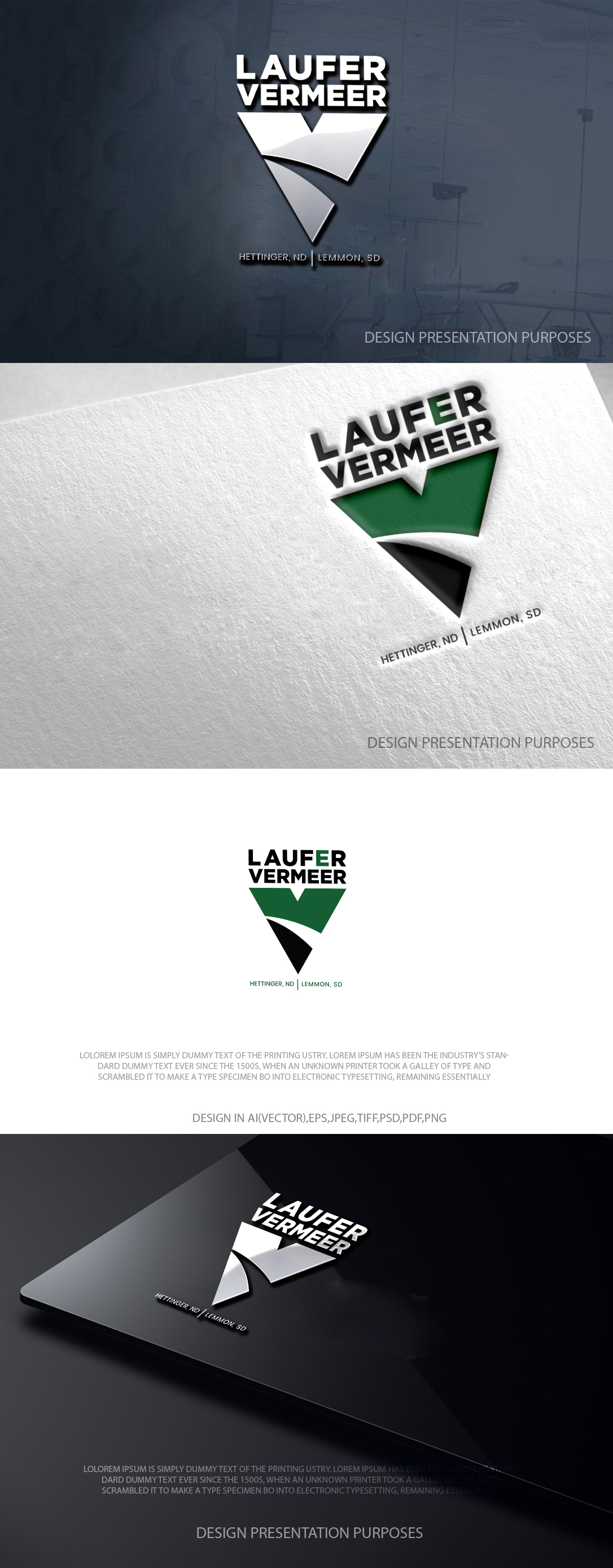 Logo Design by zebronicgraphic for Laufer Vermeer | Design #36056292