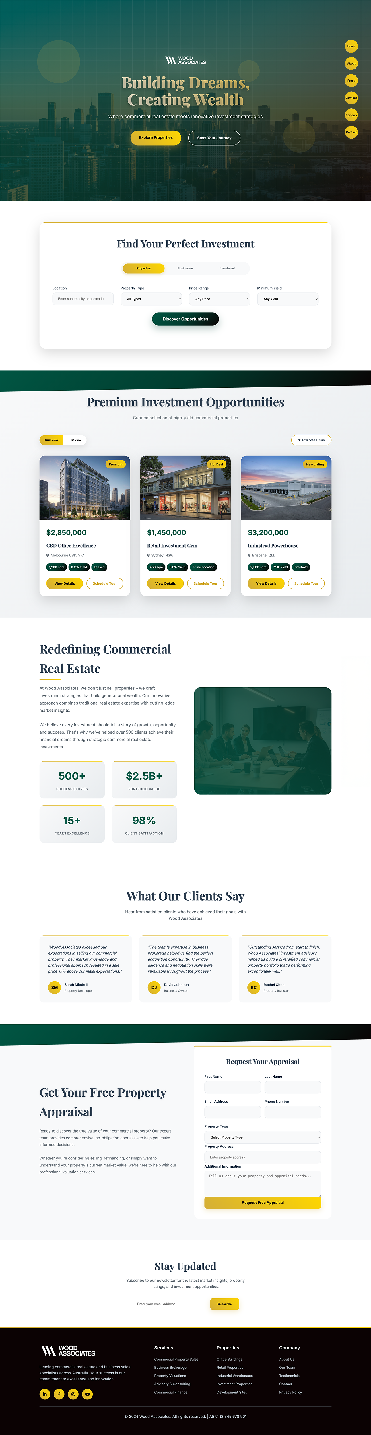 Web Design by Amer Flehan for this project | Design #36077406