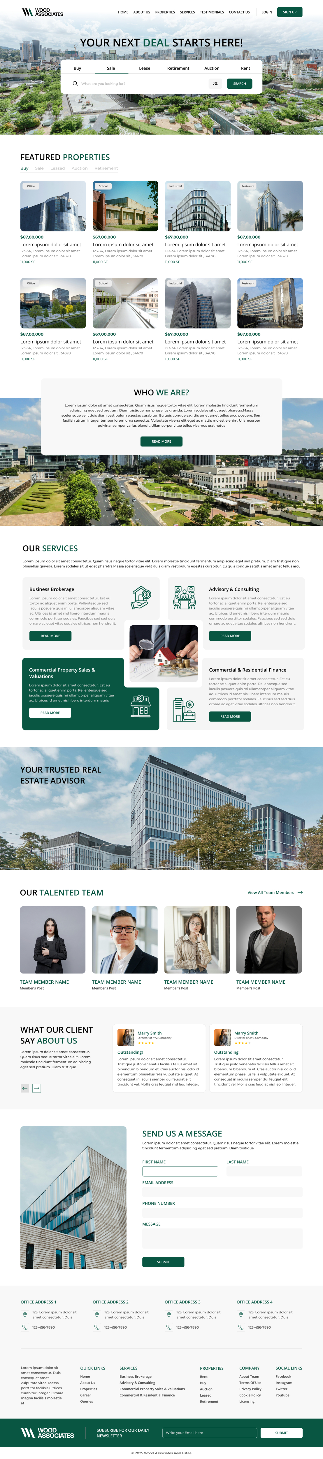 Web Design by SiDzigns for this project | Design #36063770
