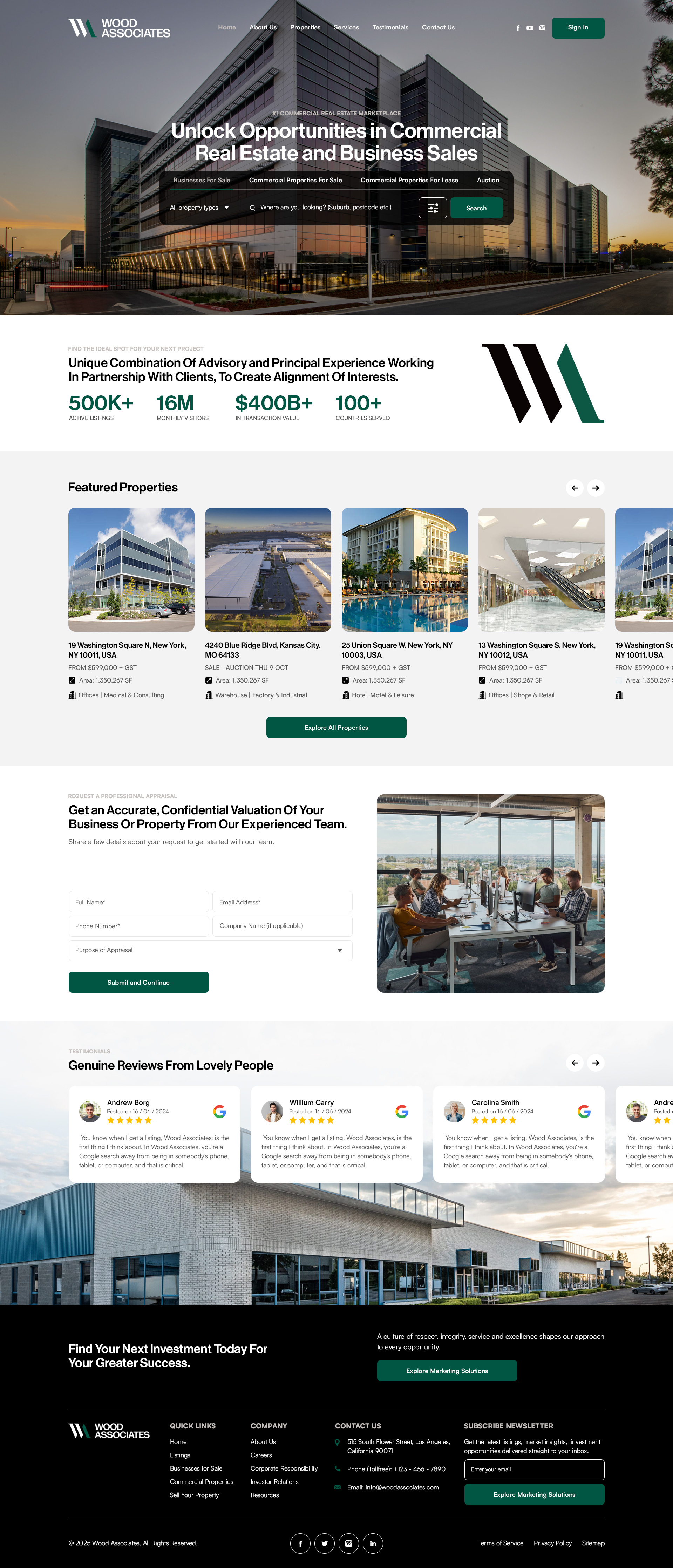 Web Design by IDesign1606 for this project | Design #36084752