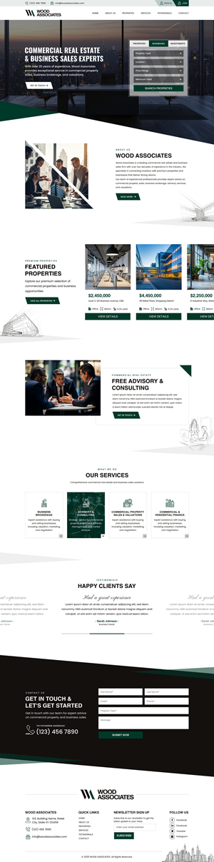 Web Design by Sbss for this project | Design: #36062201