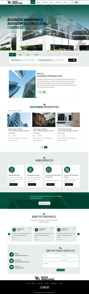 Web Design by Hukam Solanki for this project | Design: #36083956