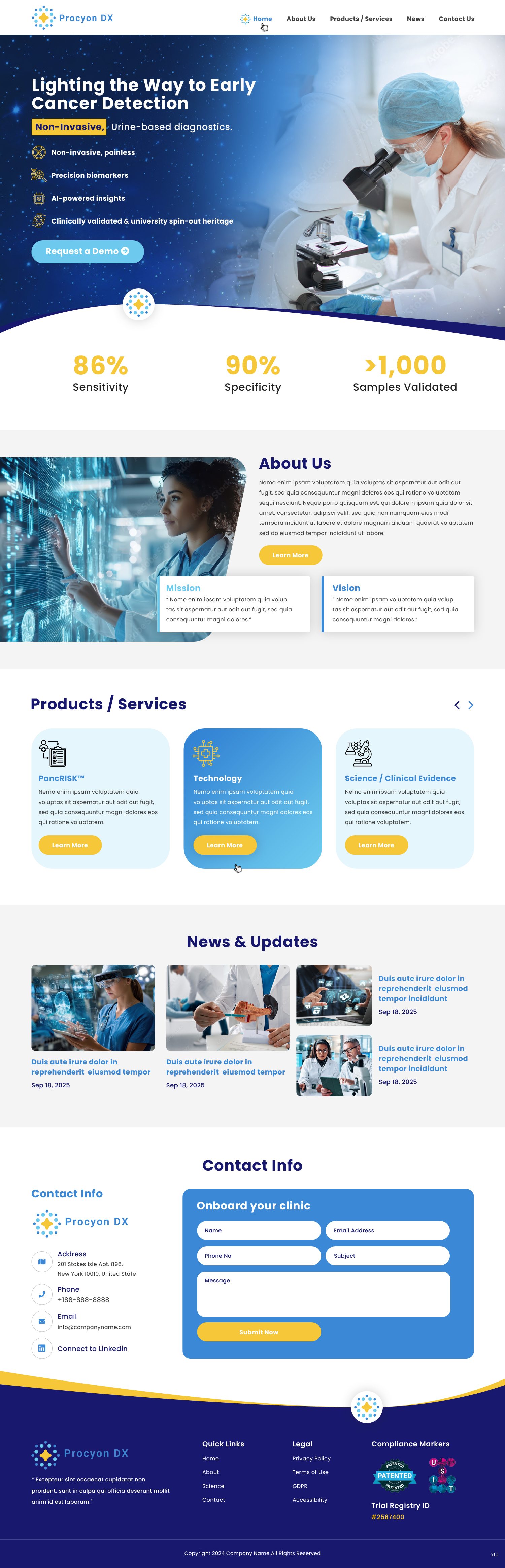 Web Design by pb for this project | Design #36063407