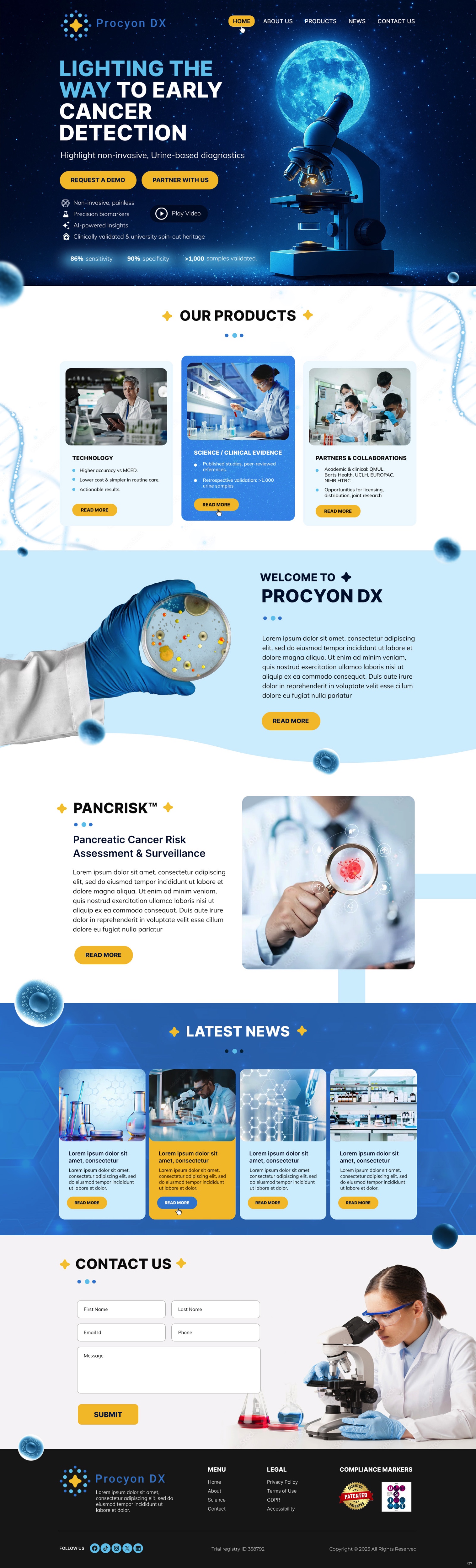 Web Design by pb for this project | Design #36063411