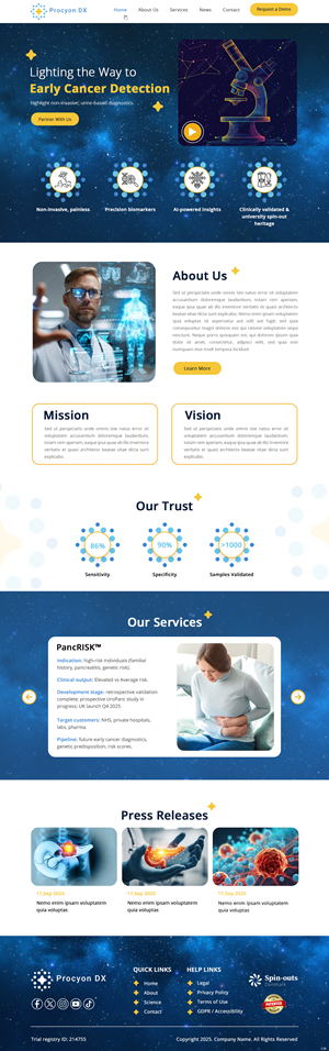 Web Design by pb for this project | Design: #36075765