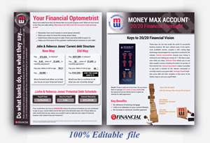 Diseño de Flyer por DesignerShahadat para United Financial Freedom | Diseño: #36088533