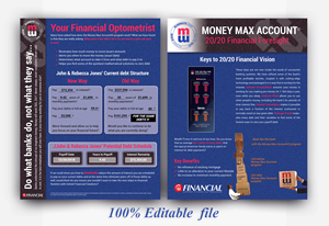 Diseño de Flyer por DesignerShahadat para United Financial Freedom | Diseño: #36091148