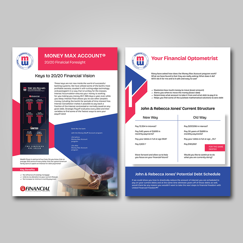Flyer Design by YourLogoMaster for United Financial Freedom | Design #36070481