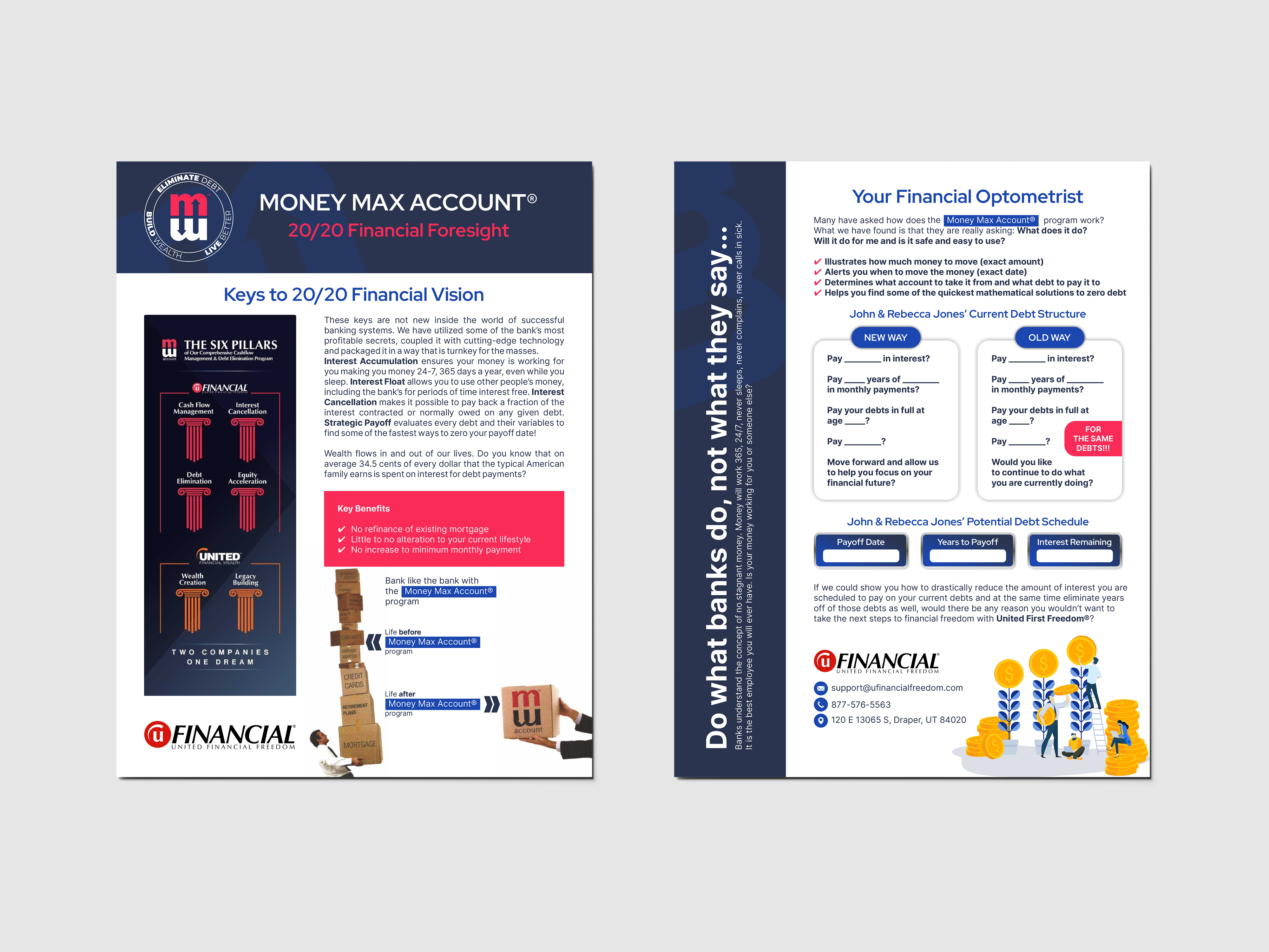 Diseño de Flyer por barinix para United Financial Freedom | Diseño #36072215