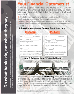 Flyer-Design von Jay für United Financial Freedom | Design: #36074160