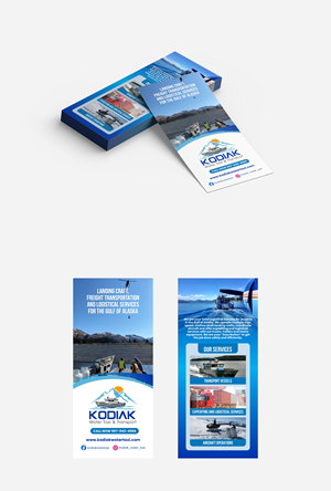 Diseño de Flyer por barinix para Kodiak Water Taxi and Transport | Diseño: #36059219