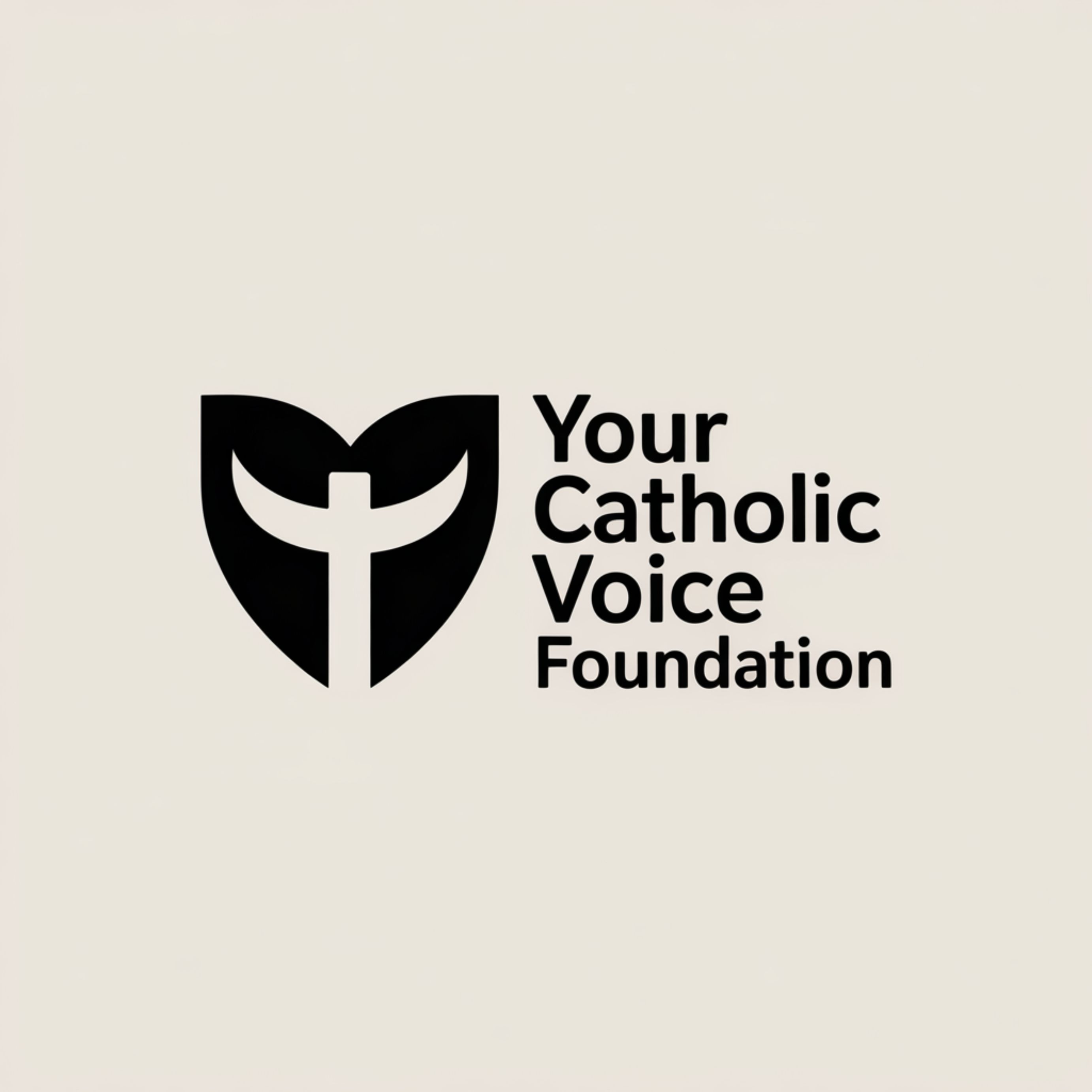 Logo Design by trojni for Your Catholic Voice Foundation | Design #36060745