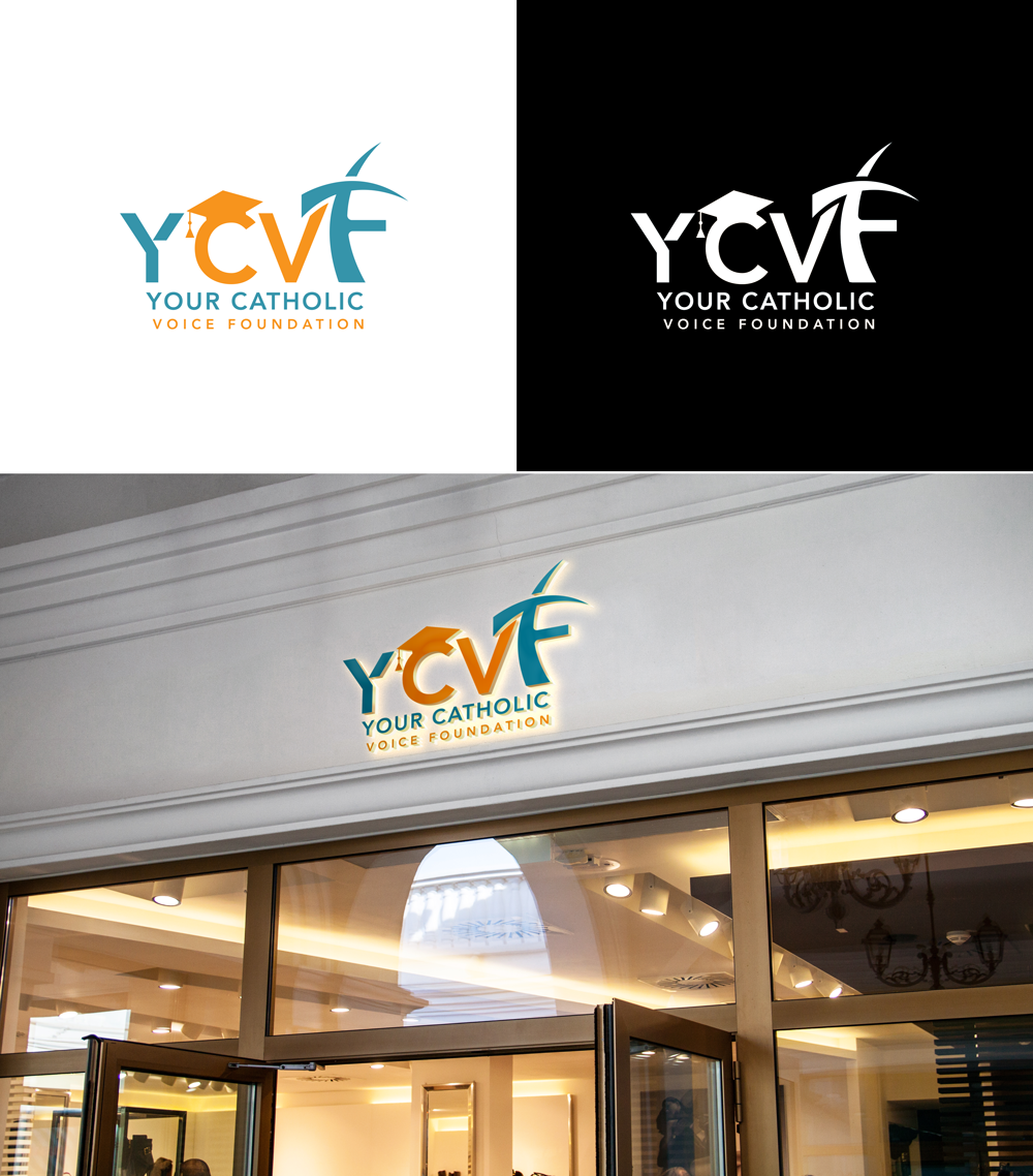 Logo Design by RA-bica for Your Catholic Voice Foundation | Design #36060283
