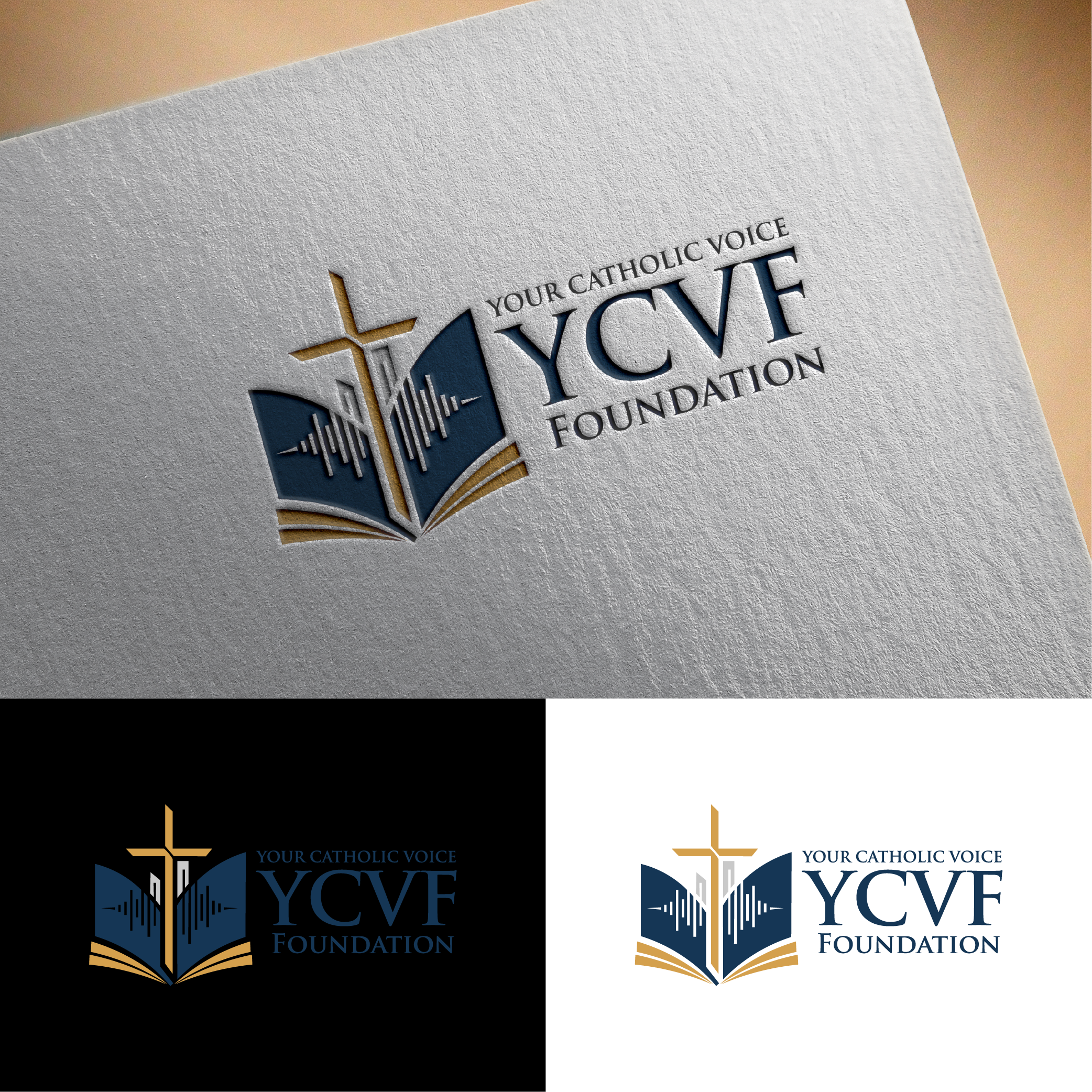 Logo Design by sengkuat for Your Catholic Voice Foundation | Design #36060043