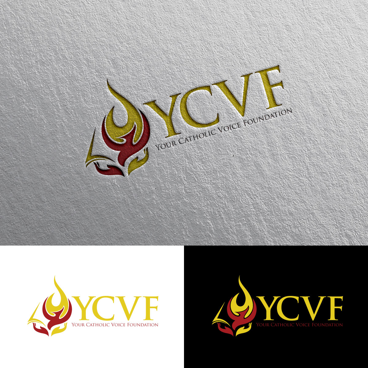 Logo Design by Alex Henry for Your Catholic Voice Foundation | Design #36058603