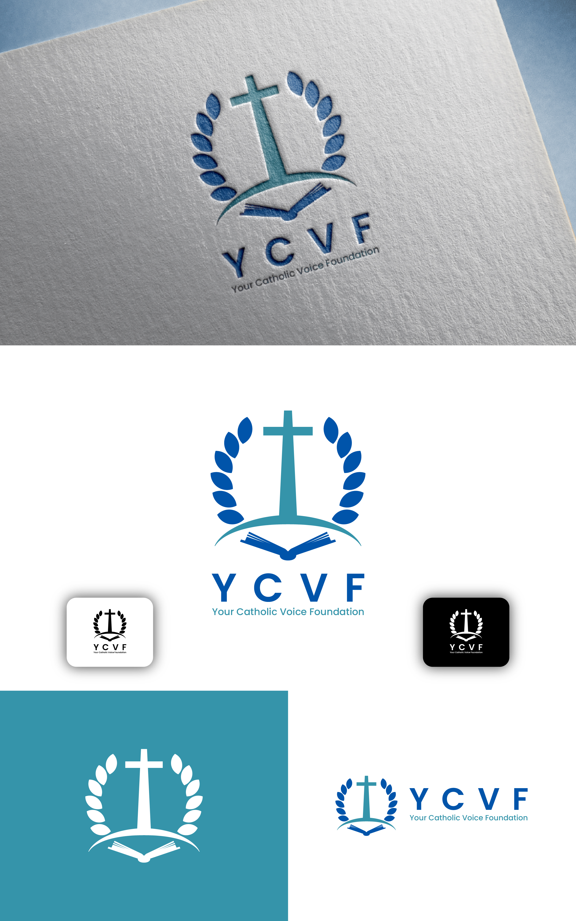 Diseño de Logo por Boril Std para Your Catholic Voice Foundation | Diseño #36061615