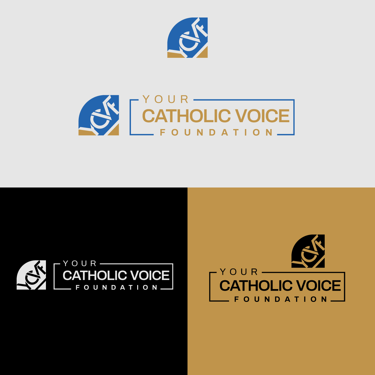 Logo Design by Tariq 38 for Your Catholic Voice Foundation | Design #36058732