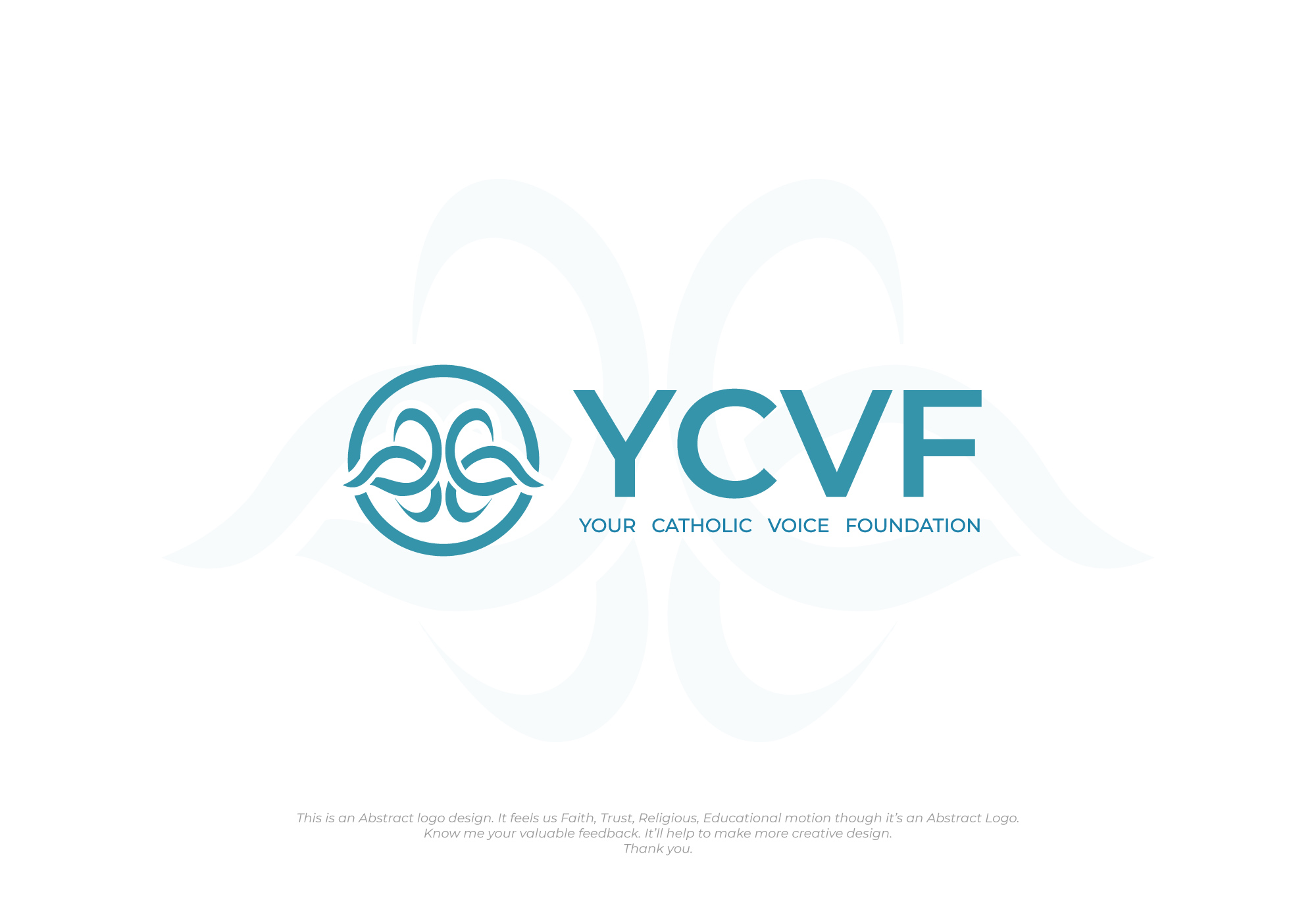 Logo Design by Faizullah65 for Your Catholic Voice Foundation | Design #36063204