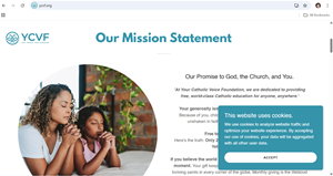 Logo Design by Faizullah65 for Your Catholic Voice Foundation | Design: #36063236