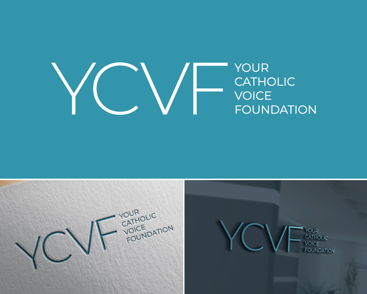 Logo Design by Atec for Your Catholic Voice Foundation | Design #36061500