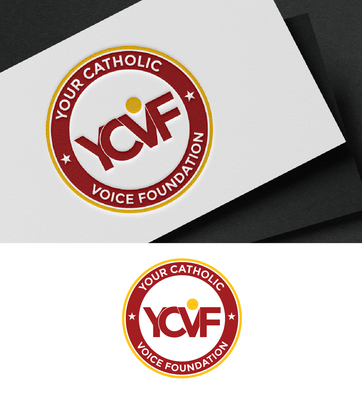 Diseño de Logo por fly  design para Your Catholic Voice Foundation | Diseño #36061307