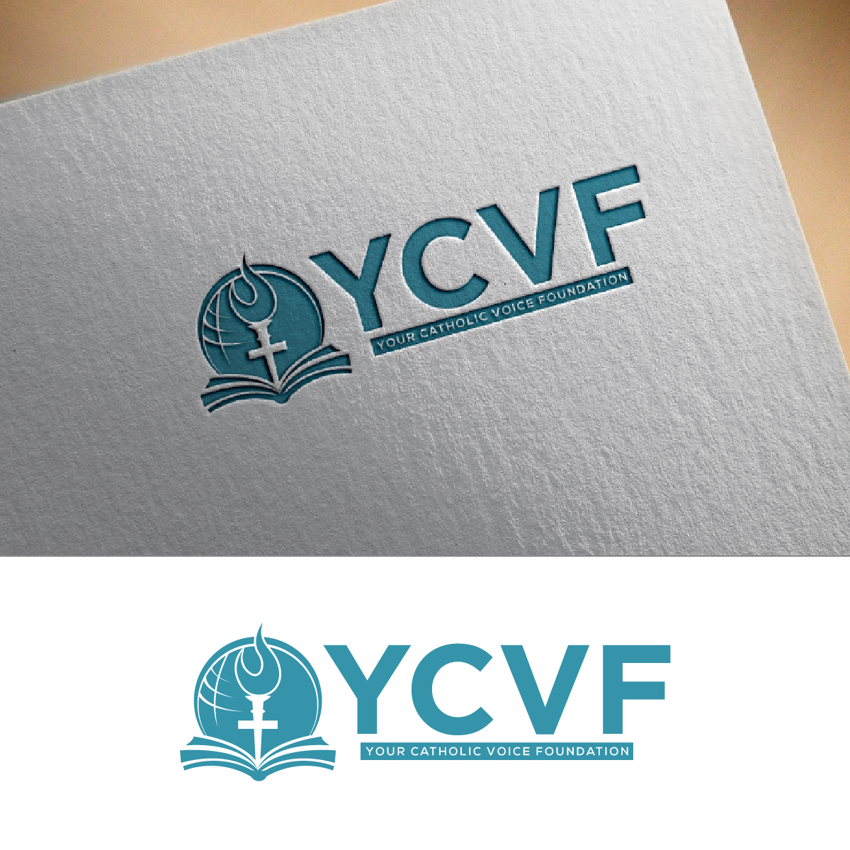 Logo Design by fly  design for Your Catholic Voice Foundation | Design #36061310