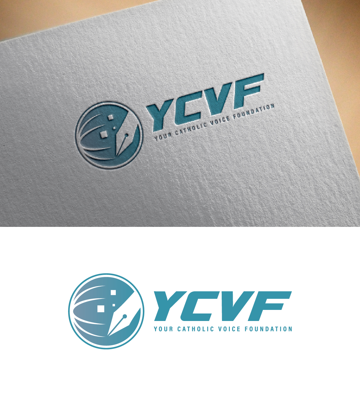 Logo Design by fly  design for Your Catholic Voice Foundation | Design #36061323