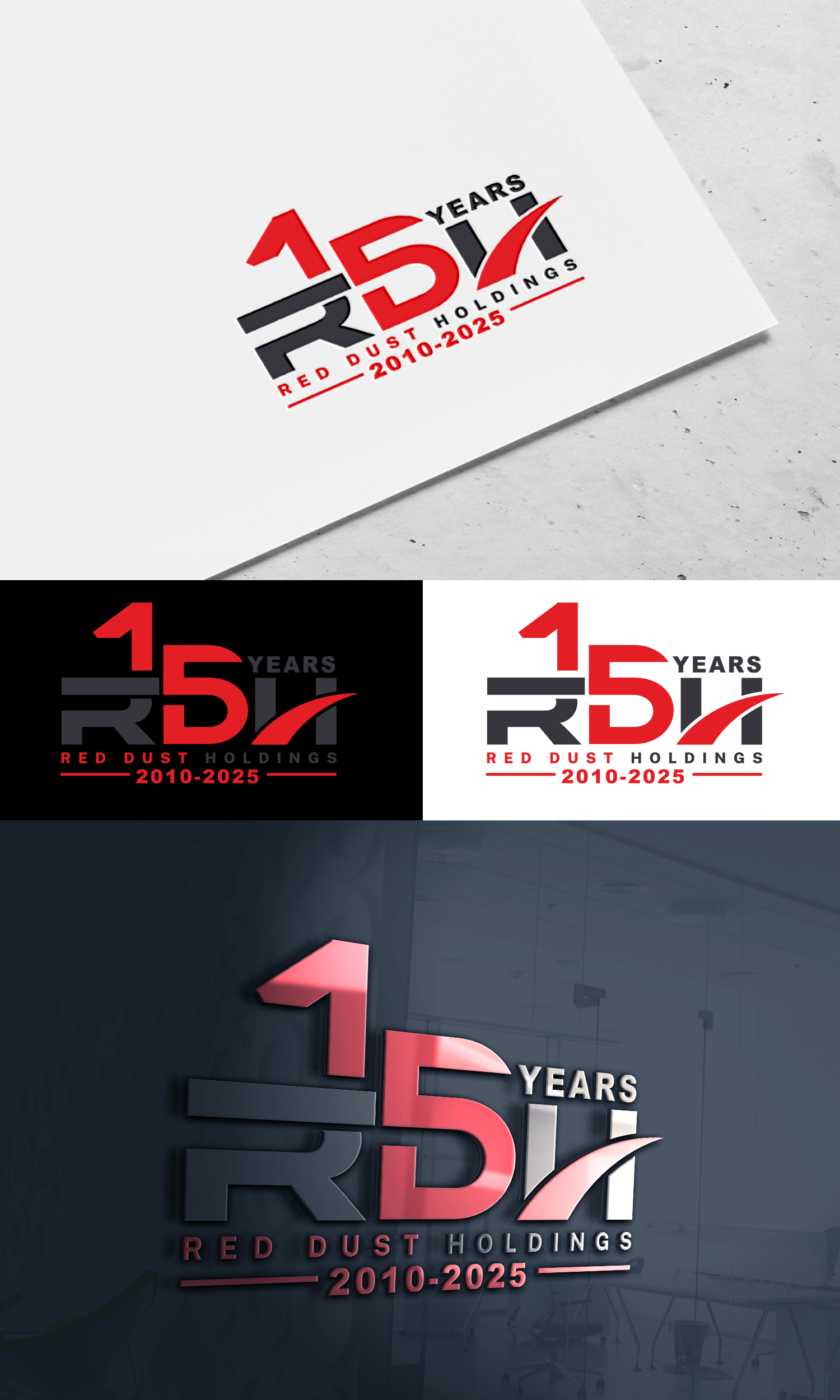 Logo Design by Ahsan Designs for Red Dust Holdings | Design #36062887