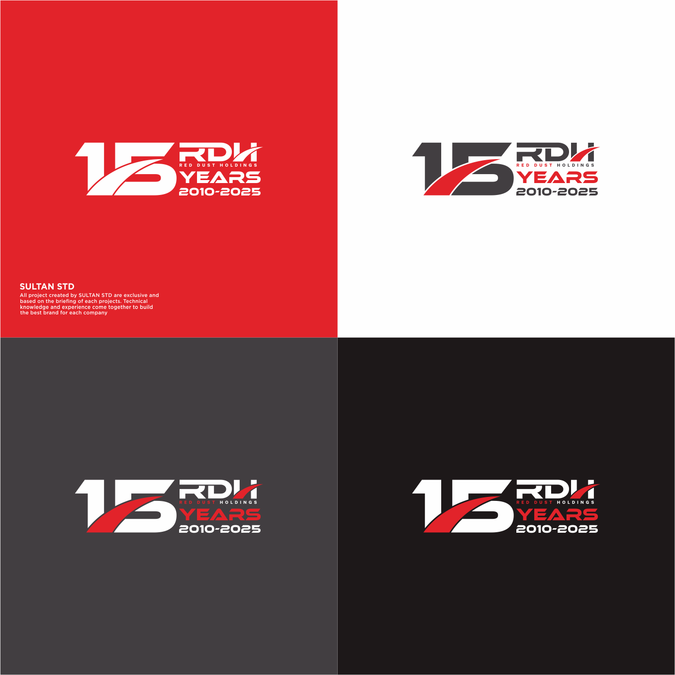 Logo Design by Sultan  Studio for Red Dust Holdings | Design #36062875