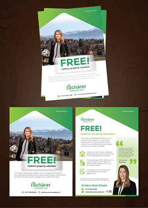 Flyer Design by GMWIRE for Schärer Immobilien | Design: #36067440