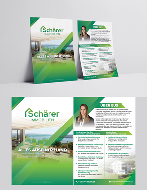 Diseño de Flyer por Impressive Designs para Schärer Immobilien | Diseño #36068200