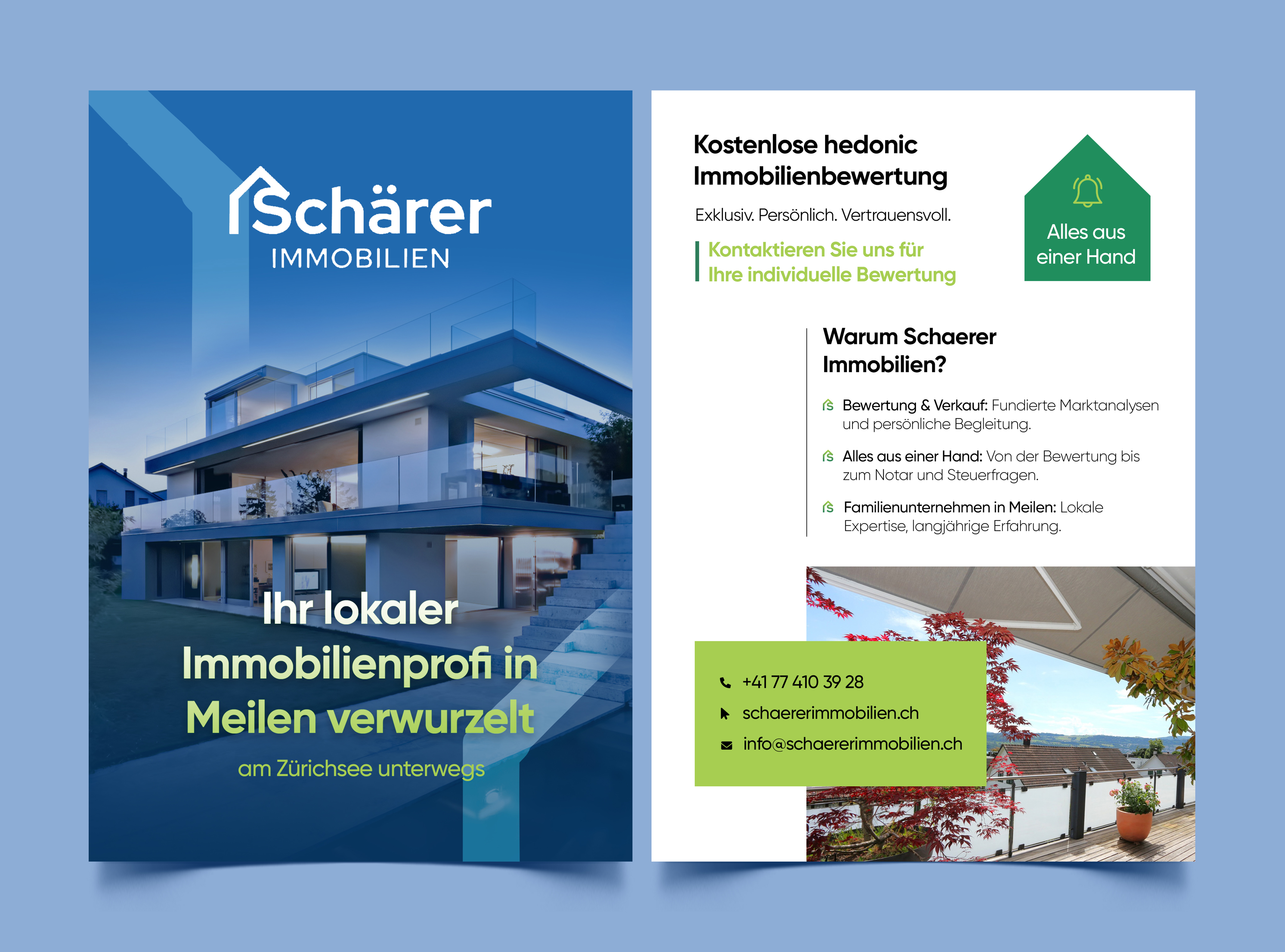 Diseño de Flyer por Graphic Guy para Schärer Immobilien | Diseño #36067951