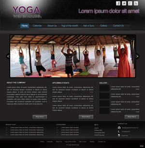 Wordpress Design by pb for this project | Design: #772674