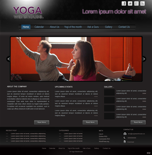 Wordpress Design by pb for this project | Design: #772677